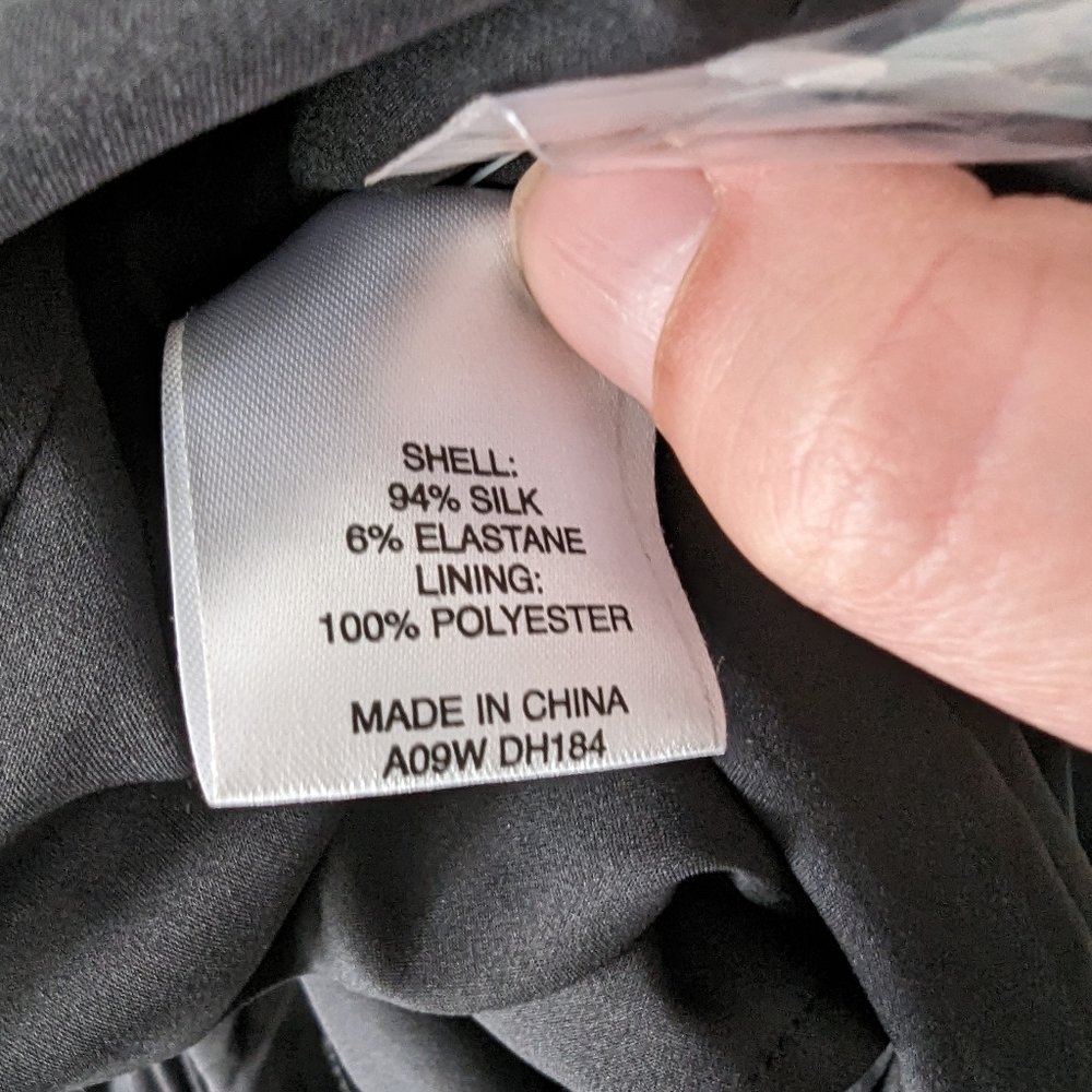 Karen Millen silk, new with tags one strap dress - Picture 6 of 7